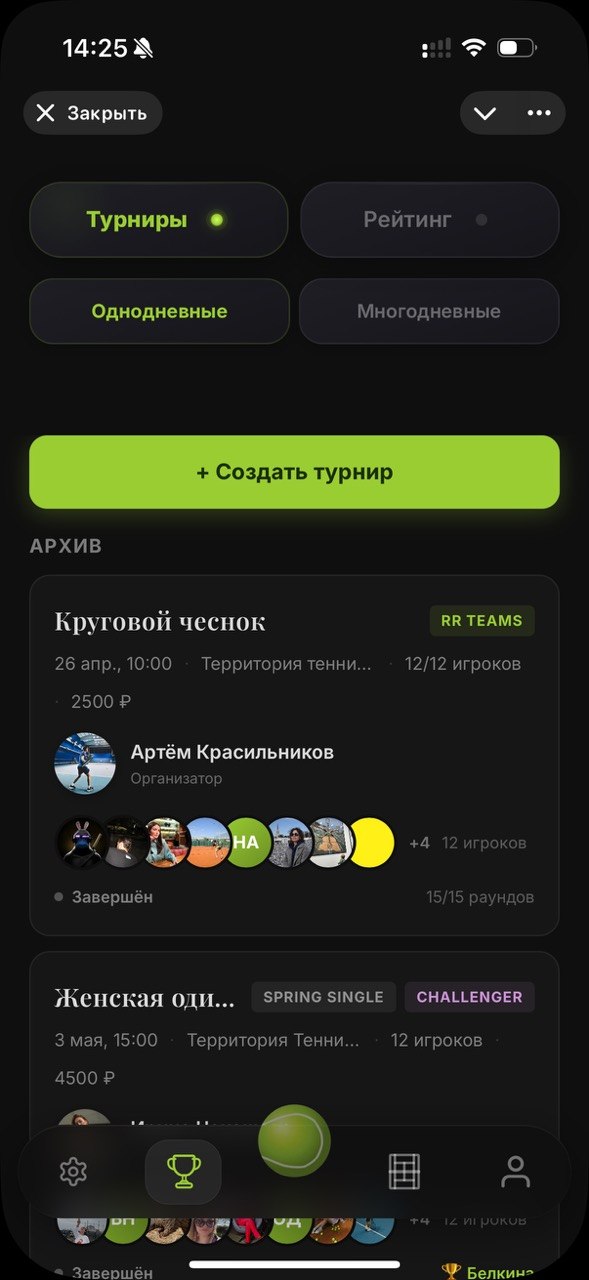 Турниры